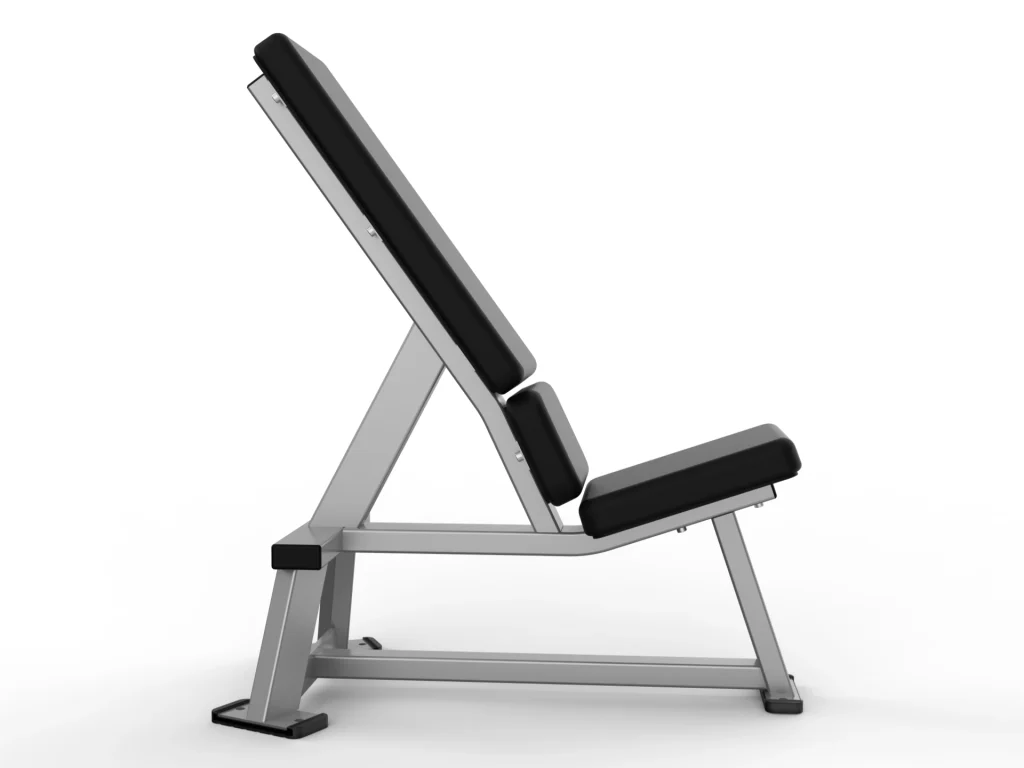 Hammer Force Pro 55-degree incline bench for commercial upper-body strength training
