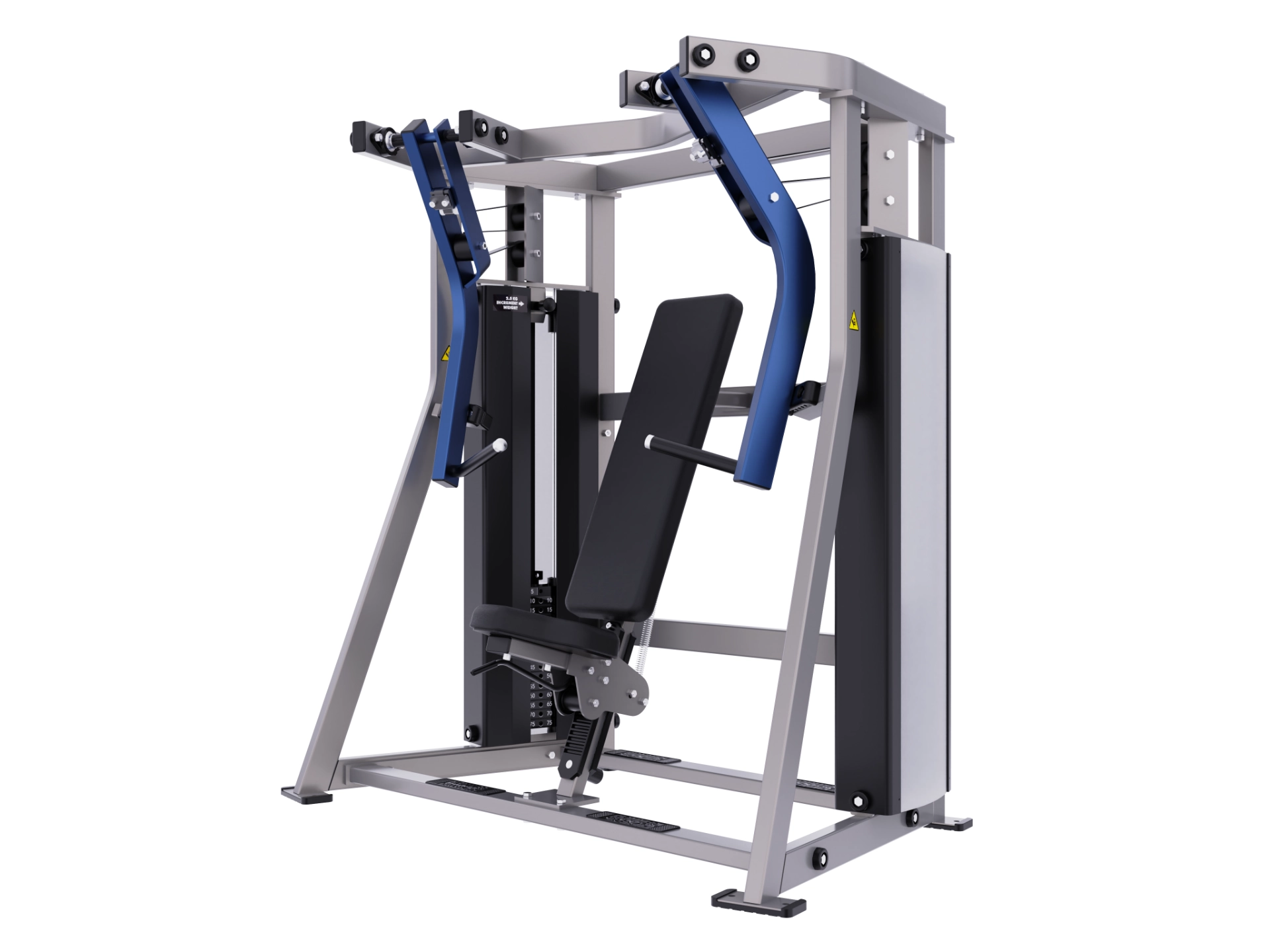 Hammer Force Pro Split-Move Decline Press Hammer Force Pro Split-Move Decline Press machine for commercial lower-chest strength training