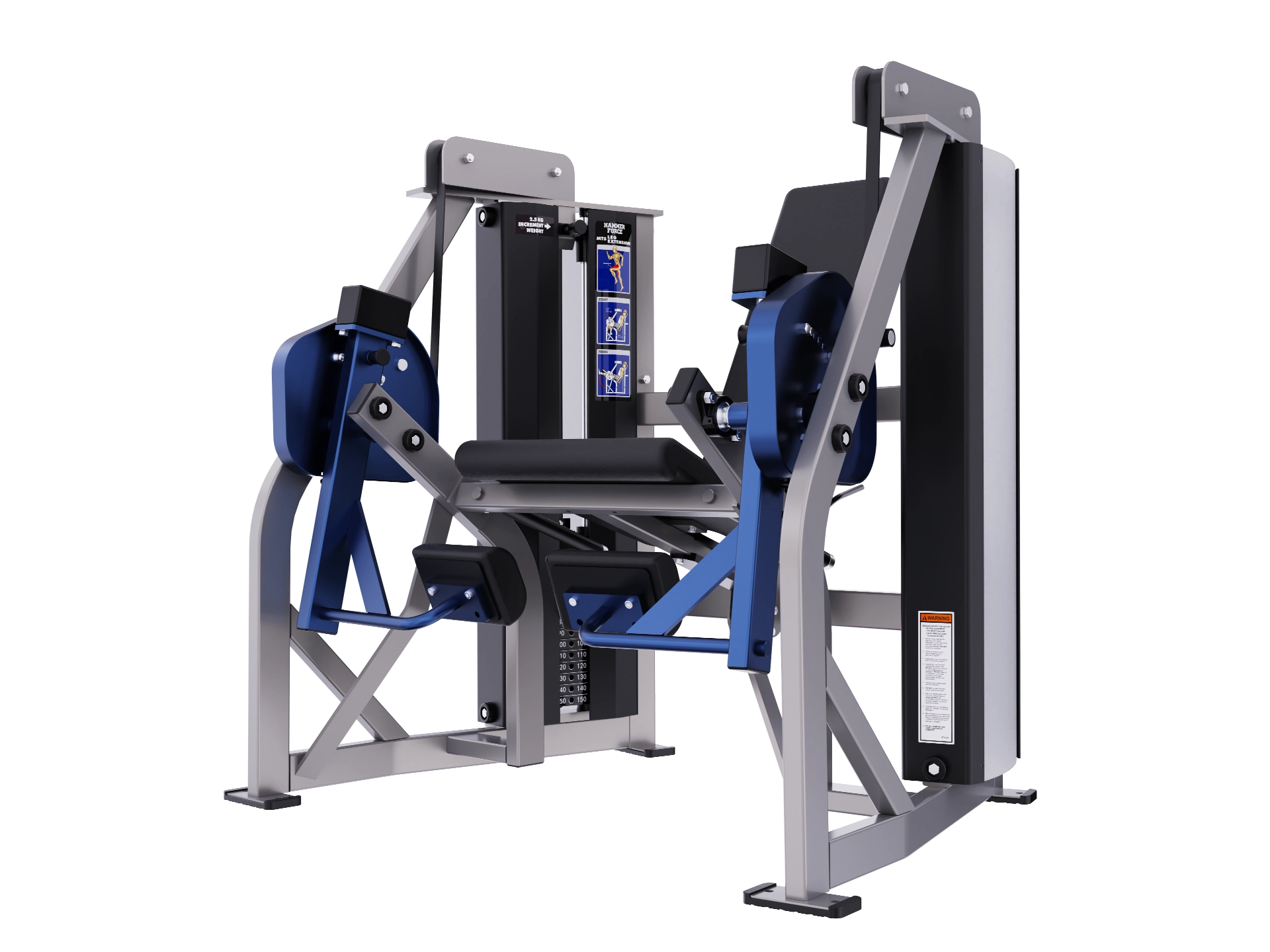 Hammer Force Pro Split-Move Leg Extension Hammer Force Pro Split-Move Leg Extension machine for commercial quadriceps training